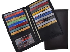 Swiss Marshall RFID Blocking Bifold Leather Wallet For Men & Women