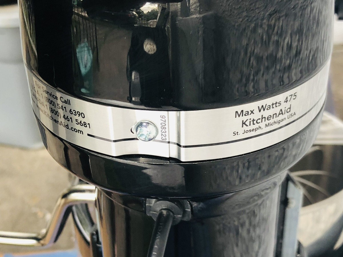 KitchenAid Professional HD 5QT Black Stand Mixer w/Mixing Bowl and