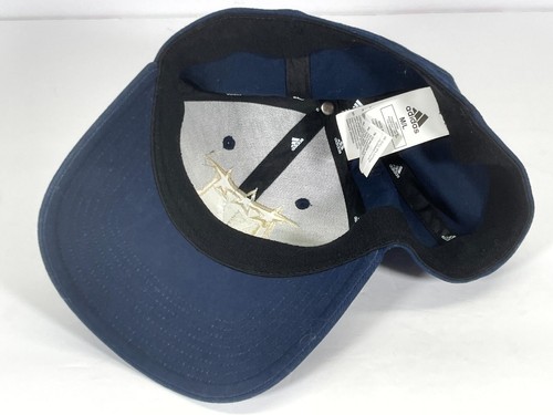 Adidas Valor United FC MLS Baseball Cap Hat M/L Navy Blue Embroider Logo Fitted - Picture 9 of 19