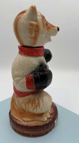 Vtg 1973 Ezra Brooks BUCKY BADGER WISCONSIN Mascot Decanter Nice !! - Picture 4 of 10