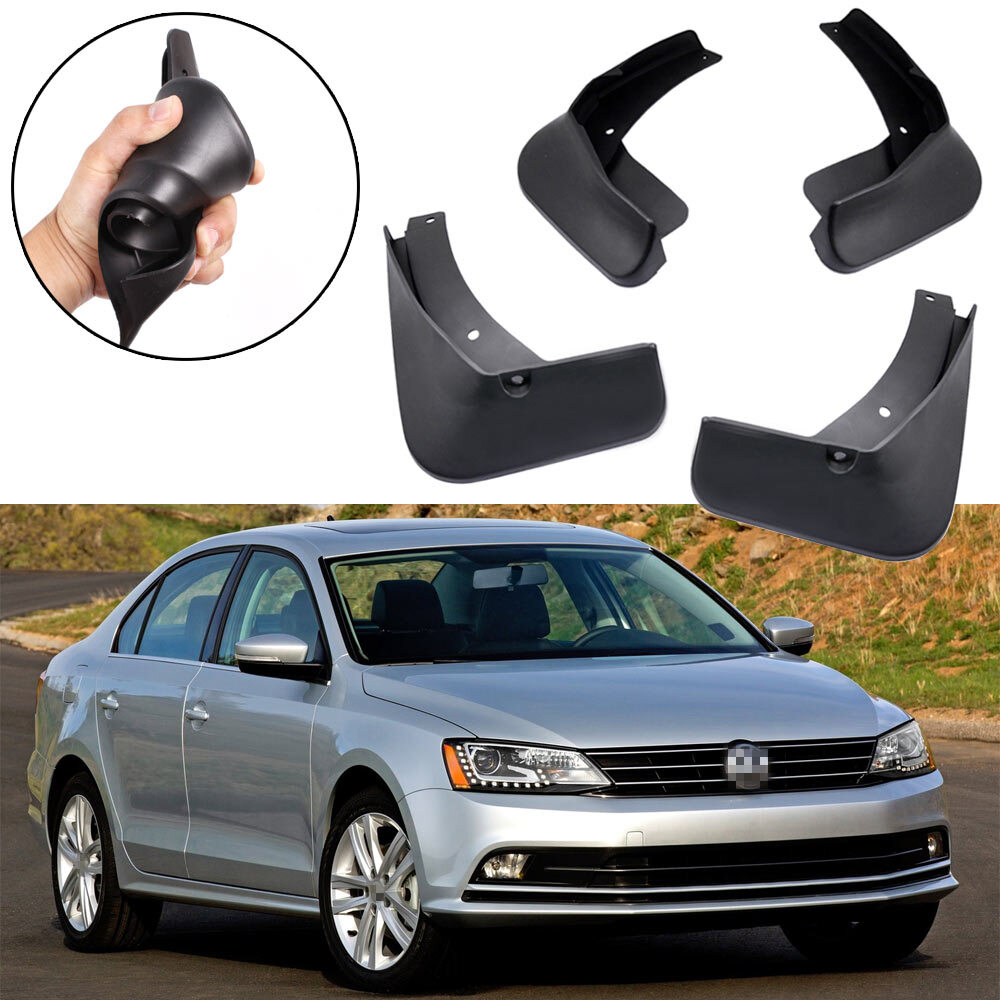 4 Mud Flaps Splash Guard Fender Car Mudguard for Volkswagen Jetta 2011-2014