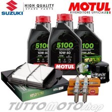 Tagliando SUZUKI SV 650 2003 2004 2005 2006 / Motul 5100 10w40 + filtri candele