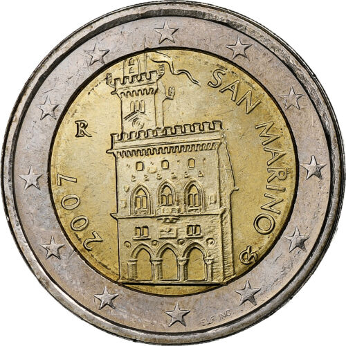 [#1162948] San Marino, 2 Euro, 2007, Rome, UNZ, Bi-Metallic, KM:447 - Bild 1 von 2