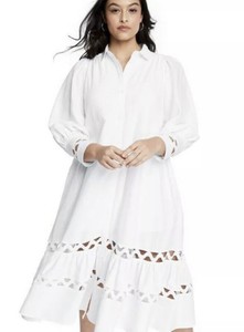 white linen dress target