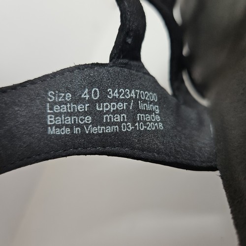Dansko Selina Sandals. Women's Size EUR40 (US 9.5-10). Black Leather Sandals. - Picture 12 of 12