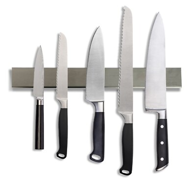 Maypes Stainless Steel Knife Magnetic Strip Multi Use Magnetic Knife Holder