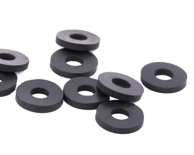 #ad 5 16quot; ID x 3 4quot; OD x 1 8quot; Thick NBR Rubber Washers Oil Resistant 50 Pack $27.40