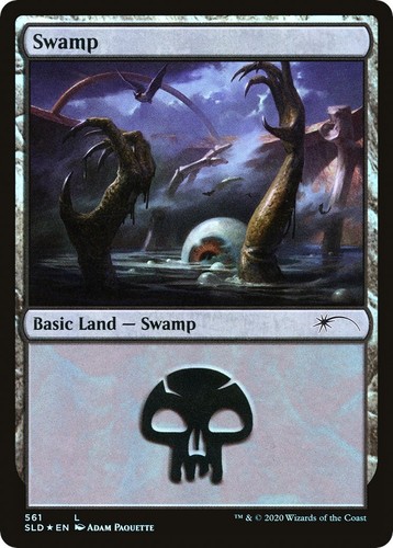 Swamp Promo - Secret Lair Showdown (SLP) #33 - MagicCon 2025 NON