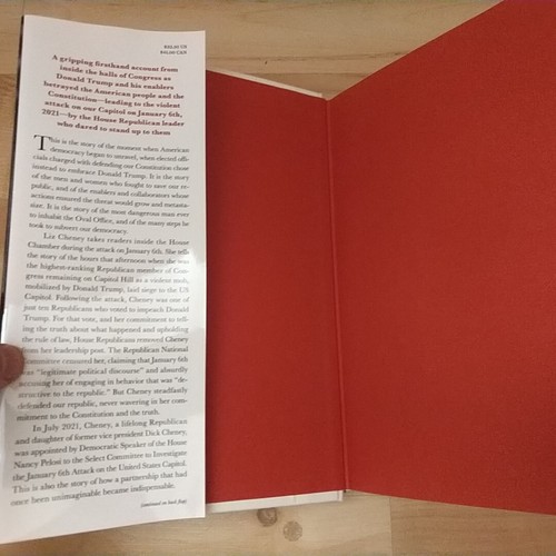 Oath and Honor A Memoir and a Warning Liz Cheney First Edition 1st Printing - 第 7/13 張圖片