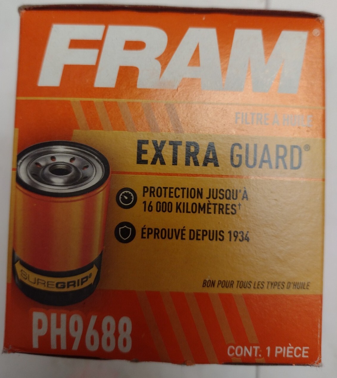 Engine Oil FilterExtra Guard Fram PH9688 eBay