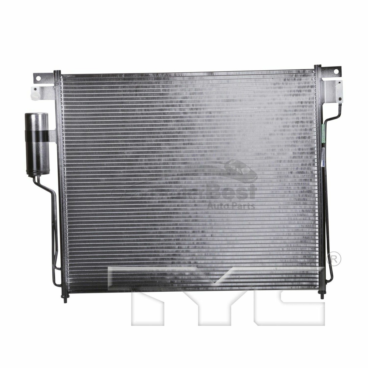 One New TYC A/C Condenser Front 3769 92100ZP50A for Nissan