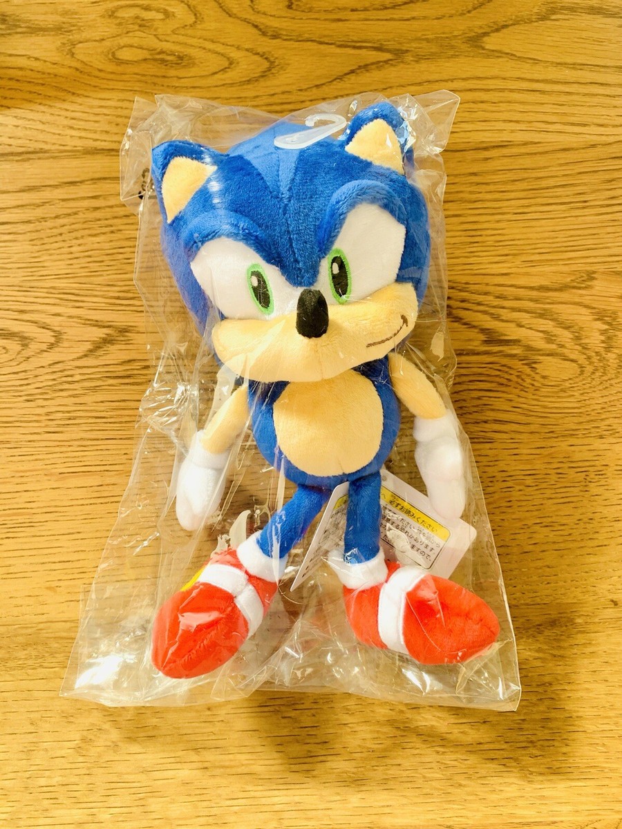 Sonic the Hedgehog Sanei Plush doll 2024 Sonic SEGA From Japan - Main Image