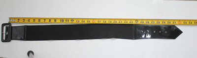 Alice + Olivia Black Patent Leather double Buckle Corset Belt- size  xs $_57.PNG?set_id=880000500F main image 3