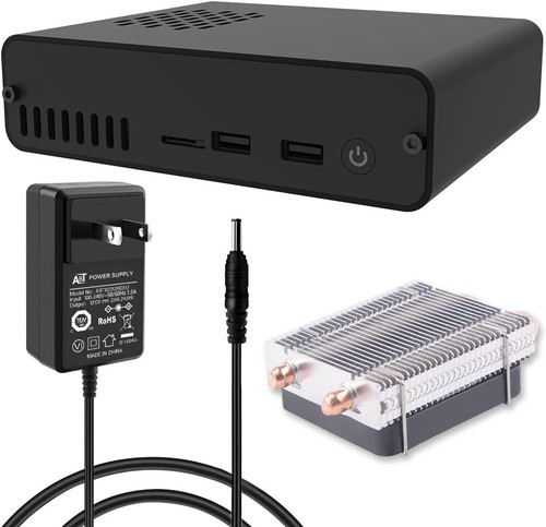 DeskPi Pro V2 2.5” SATA HDD/SSD NAS Kit with Ice Tower Cooler for Raspberry Pi 4 - Picture 3 of 11