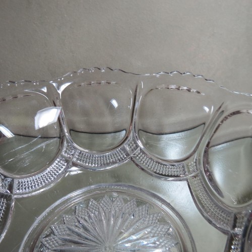 US Glass #15086 Mirror/Mirror Plate Fruit Bowl circa 1904 - Picture 9 of 14