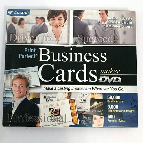 Vintage computer software Bundle 5 Cosmi Brand titles business & leisure NEW - Picture 11 of 12