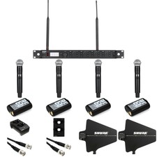 Shure Ulxd4 4-channel Handheld Wireless Bundle - J50a Band