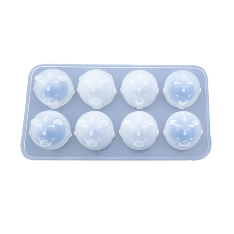 8-Animal DIY Charm Silicone Mold for Creative Crafting