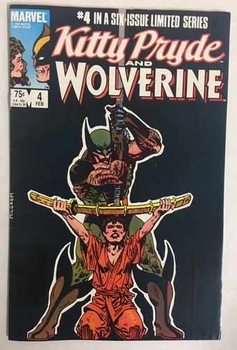 Kitty Pryde And Wolverine #4 (1985) VF