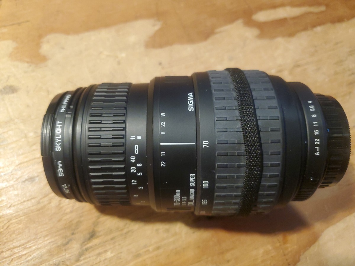 Sigma 70-300mm 1:4-5.6 DL Macro Super Lens Pentax K | eBay