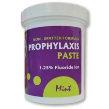 House Brand 24-04077 Prophy Paste Mint Coarse Grit 1.23% APF 12 Oz Jar