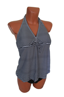 Octopus 2tlg Tankini S 36/38 A B Neckholder Tank Top & Slip Bademode Badeanzug