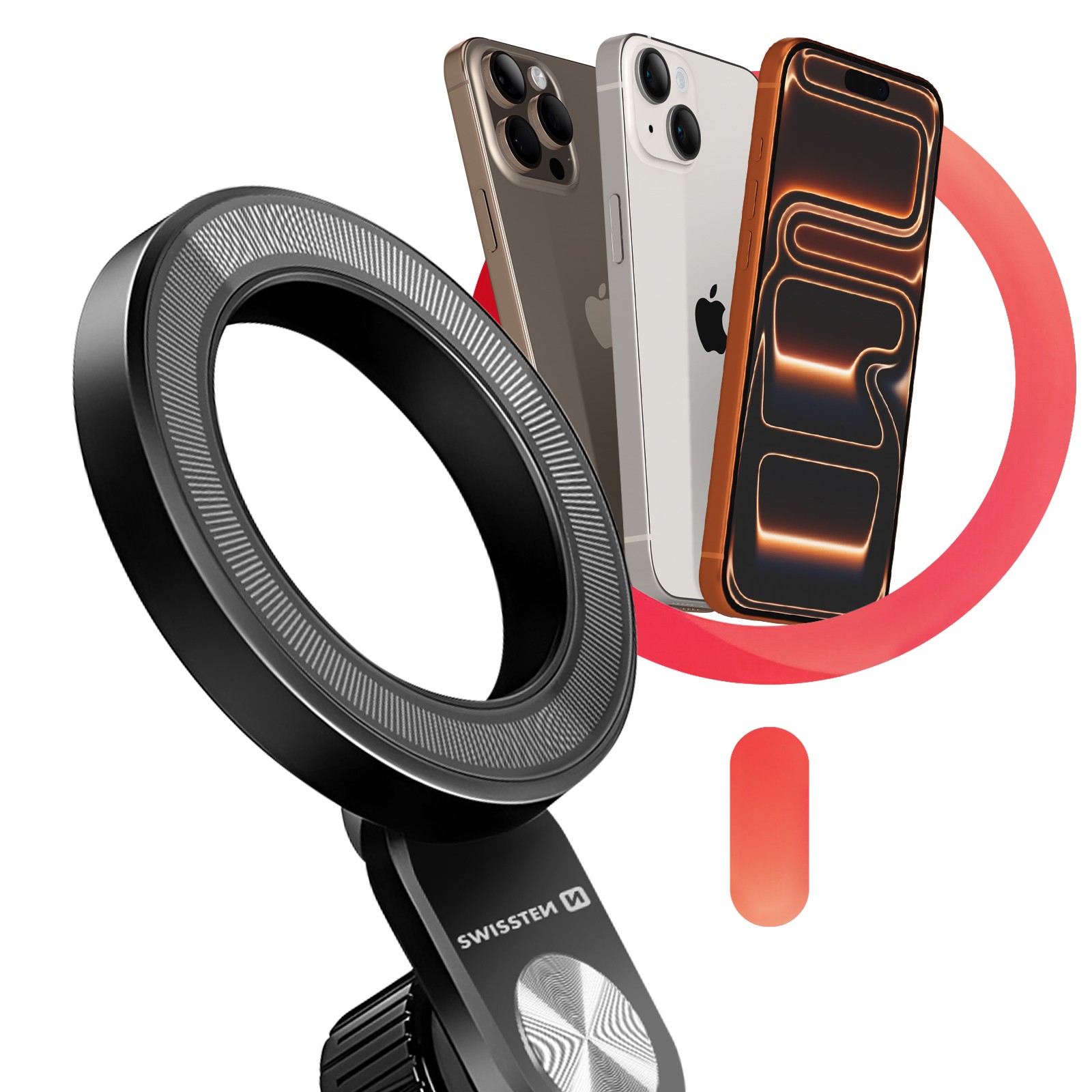 Support iPhone Vélo Tout Terrain Rotatif pour Sorties Cyclisme et VTT - 4