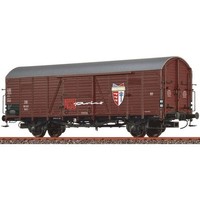 Brawa 50482 Gedeckter GüTerwagen Glr 23 Db, Ep. Iii, Nsu Prinz H0 + Neu