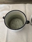 Antique Enamelware WW1 Marked Q.M.C. Quarter Master Co Military Pot Rare — photo 3