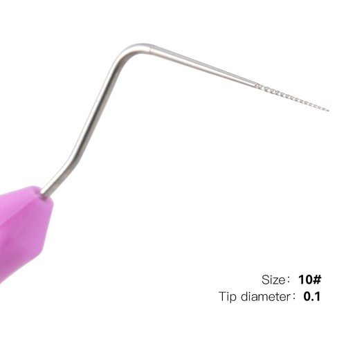 3pcs Dental Micro Probe Endodontic Files Hand Use 04 Taper #10 #15 #20 AZDENT - Picture 4 of 9