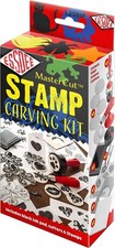 Essdee MasterCut Stamp Carving Kit with Ink Pad & Tools DIY Craft Printing Set