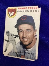 1954 Topps - Howie Pollet #89, poor