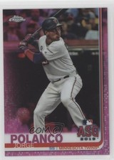 2019 Topps Chrome Update Target All-Star Game Pink Refractor Jorge Polanco 0io