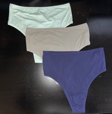 NEW  54 HANKY PANKY YOURFIT HIGH WAIST THONGS 3 PACK SZ OS