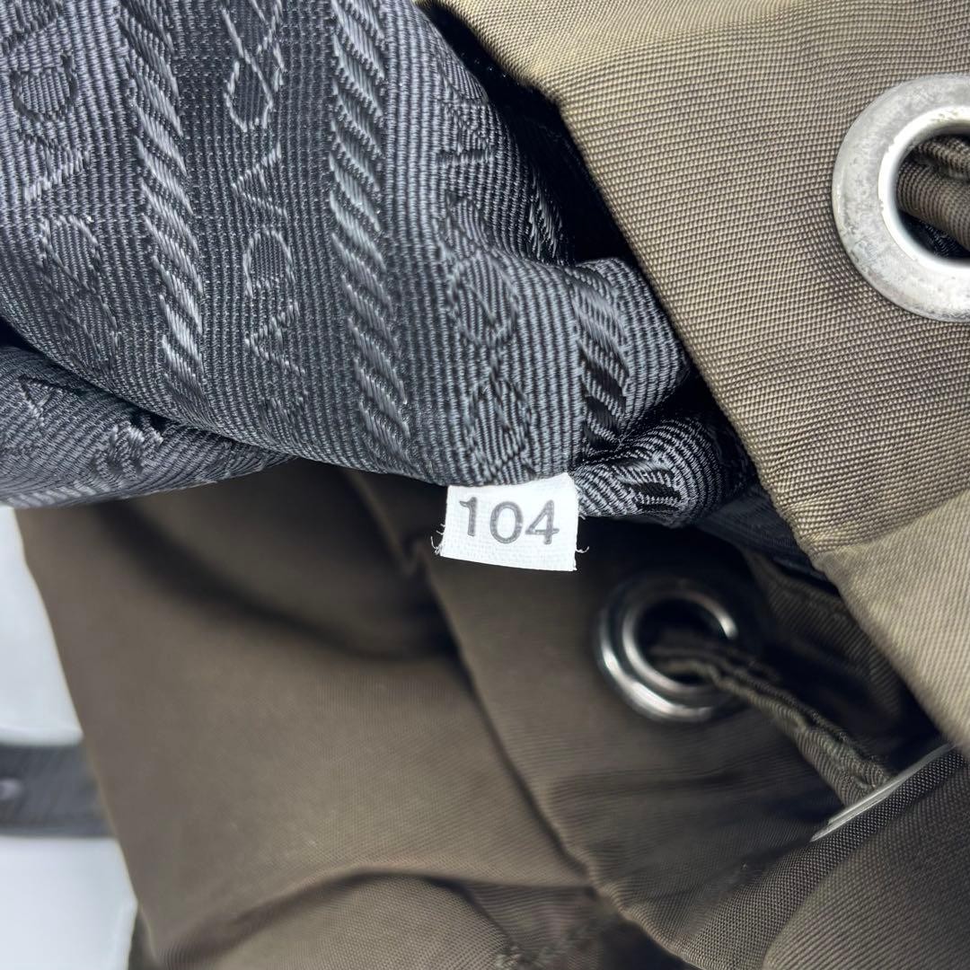Excellent condition Prada backpack drawstring tri… - image 20