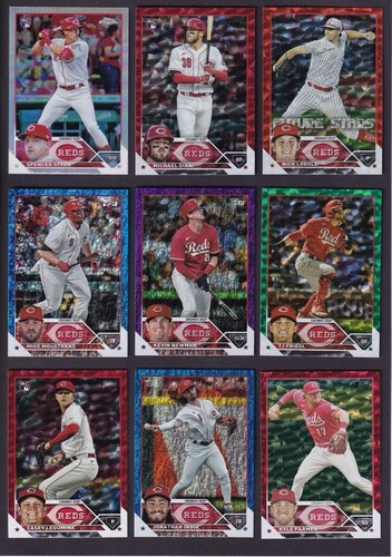 MLB Baseball - Cincinnati Reds - Lot of 15 - Topps - Modern - Rookies Guaranteed - Bild 2 von 3