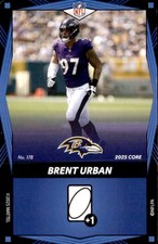 2025 Uno Elite Core Edition - Blue Brent Urban Ravens #178