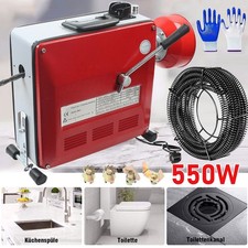 550W 450U/min Elektrisch Rohrreinigungsmaschine Rohrreinigungsgerät Rohrreiniger