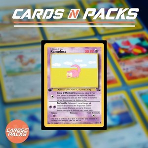Carte Pokemon Ramoloss 55/62 Set Fossile Edition 1