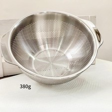 Passoire à double égouttoir empilable et robuste pour riz et légumes