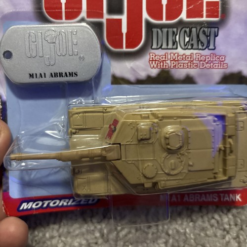 NEW MAISTO GI Joe Diecast 1/64 M1A1 Abrams Tank Motorized Series 1 - Picture 2 of 6