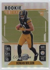 2024 Panini Contenders Optic Rookie Ticket Silver Prizm Roman Wilson #93 15bk