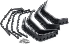 1 Set of 1/10 Scale Fender Flares with Screws for 1/10 RC Axial SCX10 D90 D110 C