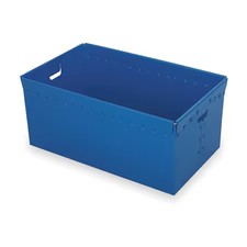 Diversi-Plast 39825L Corrugated & Nestable Storage Container, 22.4 Gal, 30 In L