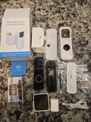 Blink Video Doorbell + Sync Module 2 + Door Mount   Complete Smart Home Kit