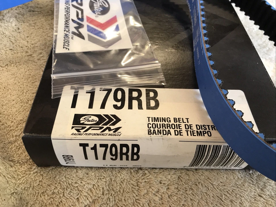 НОВЫЙ ГОНОЧНЫЙ РЕМЕНЬ ВРЕМЕНИ GATES T179RB - Изображение 2 из 2