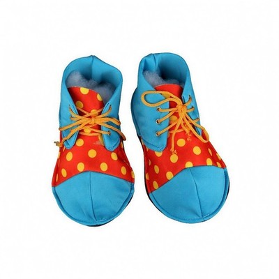 Kinder Clown Schuhe weich innen Party Schuhe bunte Farben für Cosplay