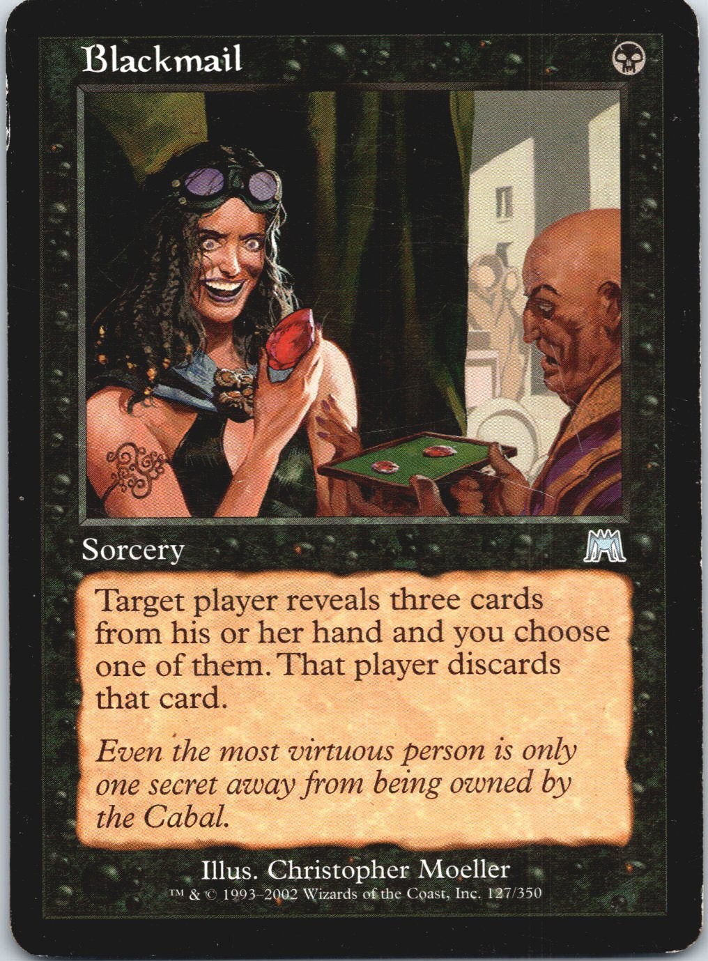 Blackmail Onslaught ONS 127 MP MTG Card