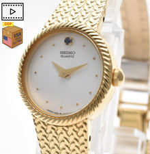 Vintage [NEAR MINT] SEIKO 1220-0020 Diamond G...