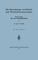 Friedrich Natalis | Die Berechnung Von Gleich- Und Wechselstromsystemen | Buch